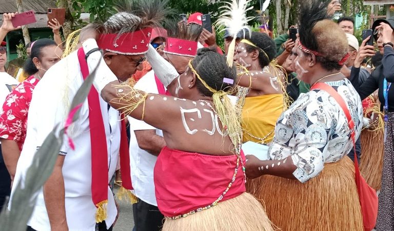 Posko Yaomako for Joel di Kampung Pomako Cenderawasih Diresmikan, Sekretaris Korlap : Kami Bekerjasama Menangkan JOEL