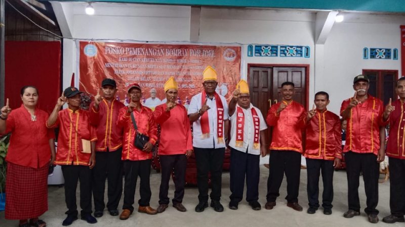 Posko Pemenang Bombay For JOEL Diresmikan, Ketua Dewan Adat : Dukung JOEL Tanpa Syarat