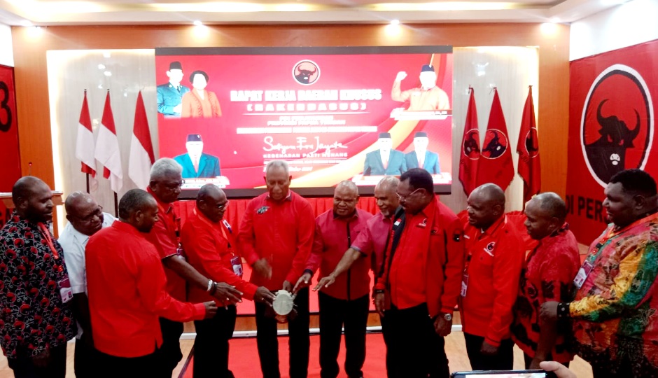 Rakerdasus PDI Perjuangan Papua Tengah di Timika, Berikut Pesan DPP 