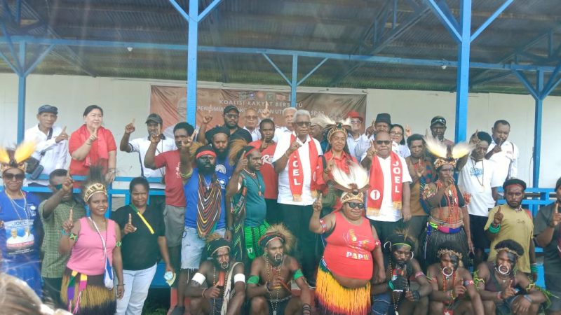 Warga Utikini Siap Menangkan Paslon Nomor 1