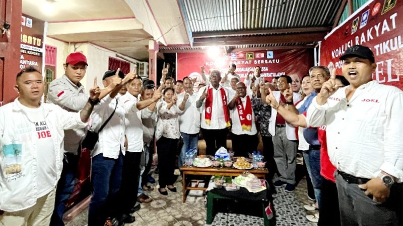 Hadiri Peresmian Posko Solata-Nusantara Tikulembang, Johannes Rettob Serukan Perang Melawan Politik Uang   