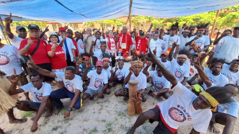 JOEL Dapat Sambutan Spektakuler di Ipaya Tanah Kelahiran John Rettob