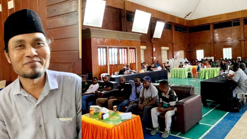 Budiono : Hari Ini KPPS dan PPD Dari Empat Distrik Ikuti Bimtek Aplikasi Sirekap