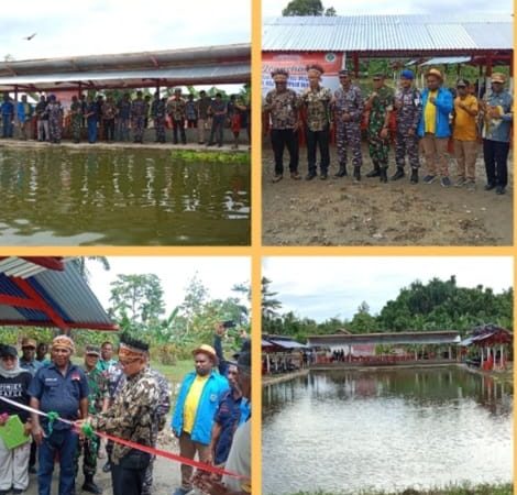 Kolam Pemancingan Ikan di Nawaripi Diresmikan, Pj Bupati Apresiasi Langkah Inovatif Norman Ditubun