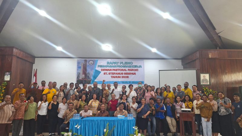 DPP Santo Stefanus Sempan Gelar Rapat Pleno Pemaparan Program Kerja Tahun 2025  