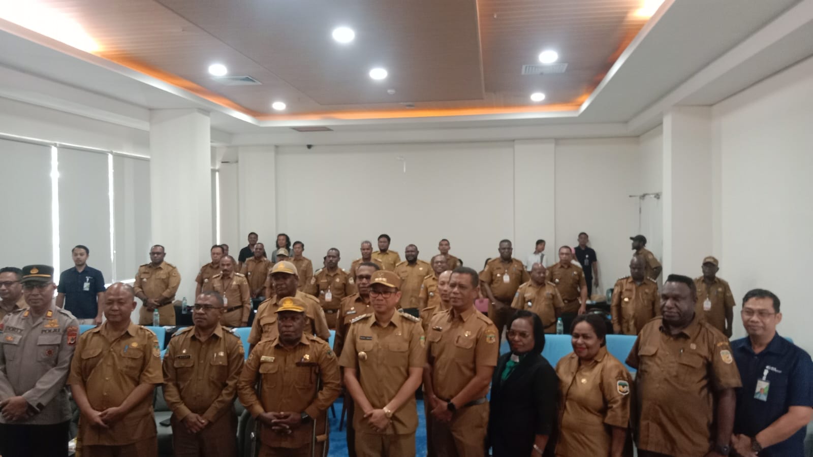 Gelar Rapat Koordinasi Distrik se- Kabupaten Mimika, Ini Yang ditegaskan Pj Bupati