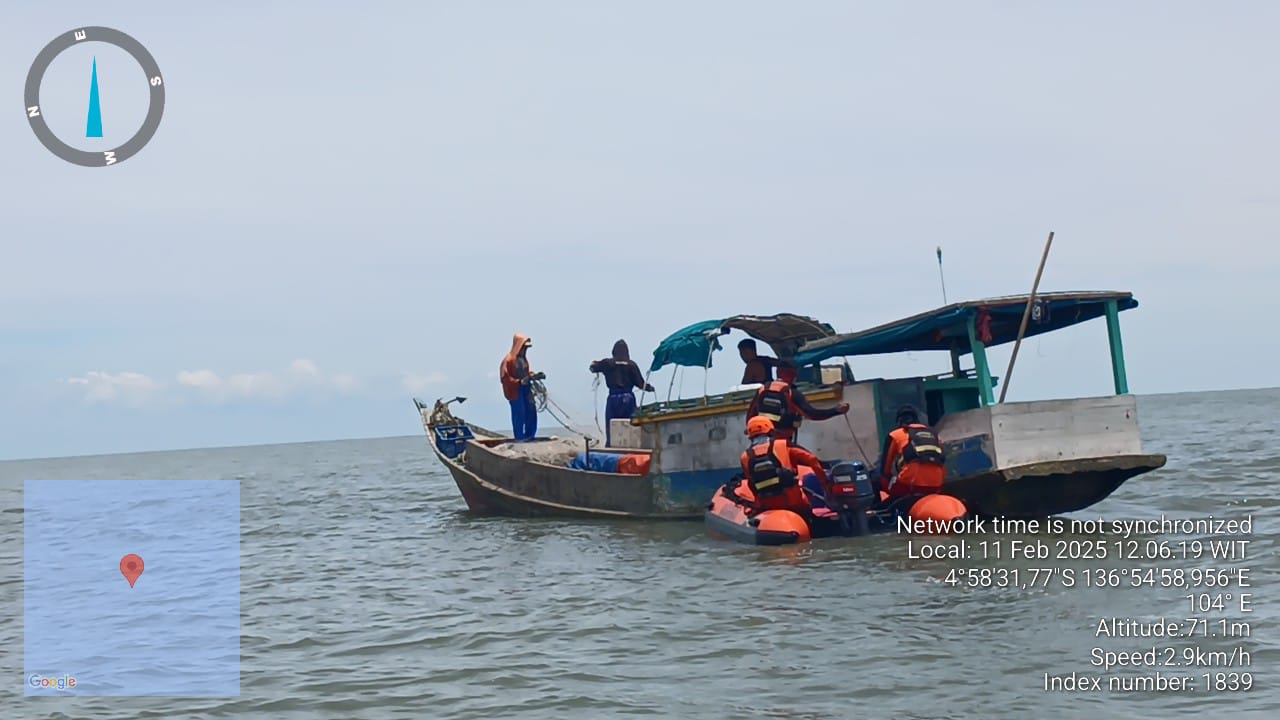 Operasi SAR Laka Laut di Perairan Puriri Diusulkan Tutup, Korban Tidak Ditemukan