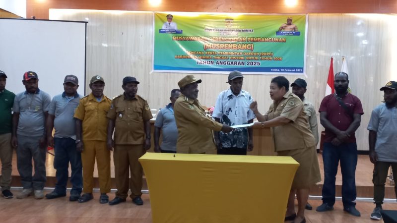 Gelar Musrenbang, Berikut Usulan Prioritas Distrik Jila