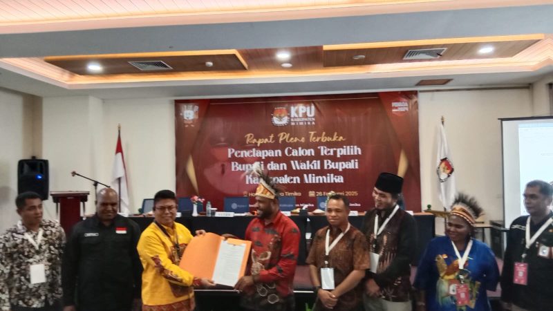 Jumat Besok, DPRK Mimika Gelar Paripurna Penetapan Bupati & Wakil Bupati Mimika