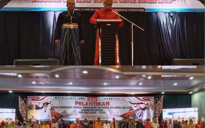 KKSS Mimika Periode 2025 – 2030 Resmi dilantik, Berikut Pesan Ketua Umum