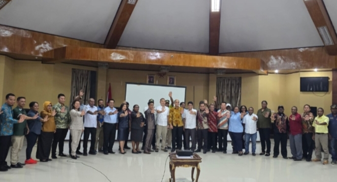 Komisi Pemberantasan Korupsi Rakor Dengan DPRK Mimika 