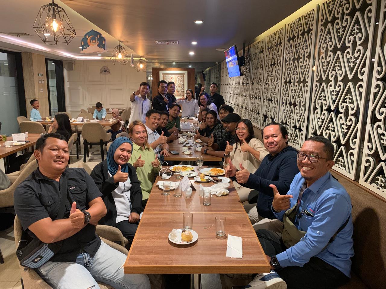 Memperat Silaturahmi, BPJS Ketenagakerjaan Bukber Dengan Wartawan 