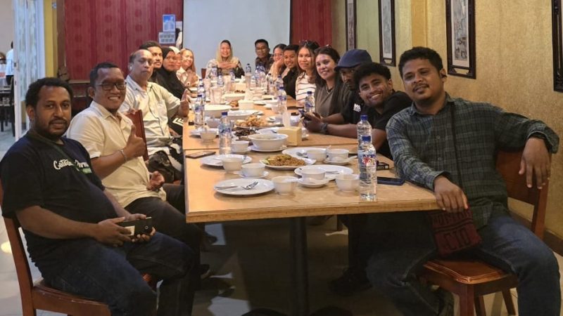 Srikandi Demokrat, Dessy Putrika Rante Silaturahmi Dengan Wartawan 