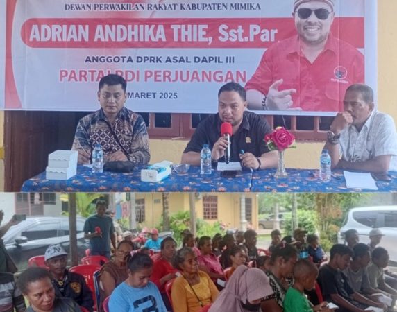 Reses Tahap I, Warga Kelurahan Pasar Sentral Titipkan Aspirasi Prioritas ke Legislator Dapil III, Adrian Andhika Thie