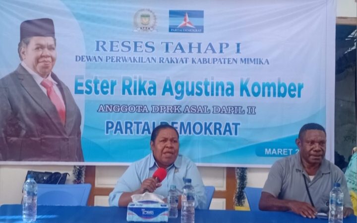 Jaring Aspirasi di Dapil II, Srikandi Demokrat, Ester Komber Langsung Jawab Aspirasi Pemuda, Yang Lain Jadi Catatan!!!