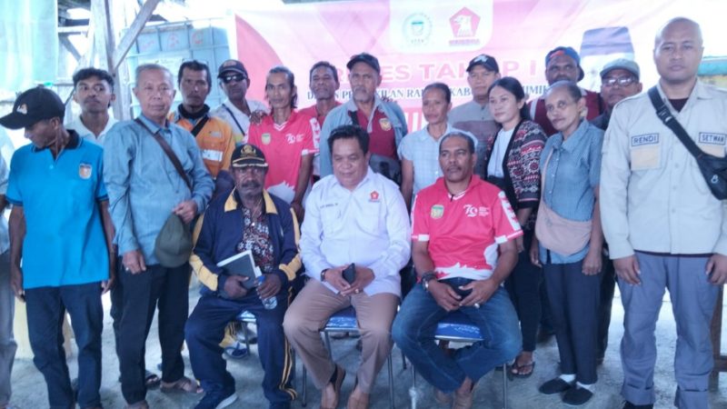 Daud Bunga Serap Aspirasi Warga Pasar Sentral