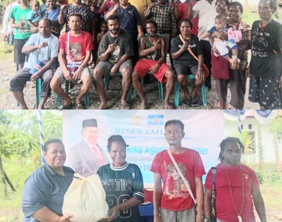 Rumah Layak Huni Hingga Penertiban Galian C Jadi Keluhan Utama Warga pada Reses Legislator Dapil II DPRK Mimika, Ester Komber