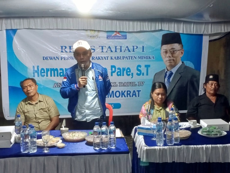 Masalah Sampah – Lampu Penerangan Jalan Jadi Usulan Dominan di Distrik Wania Saat Reses Herman Tangke Pare