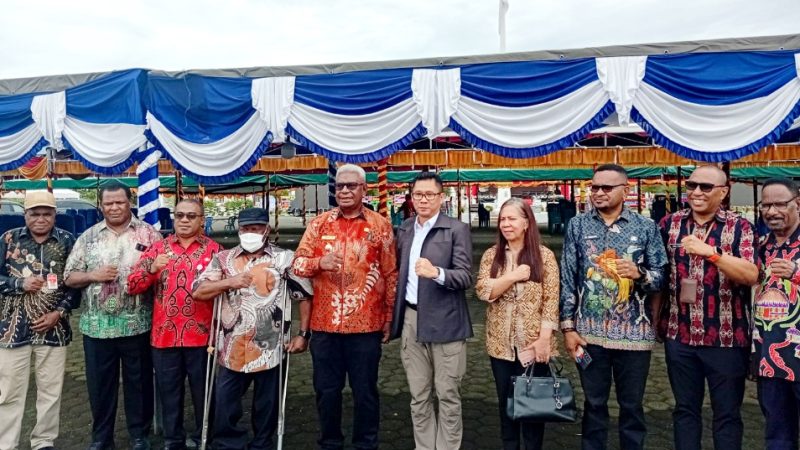 Apel Perpisahan dengan Mantan Pj Bupati, Yonathan Ajak Seluruh Pihak Dukung Pemerintahan Rettob – Kemong