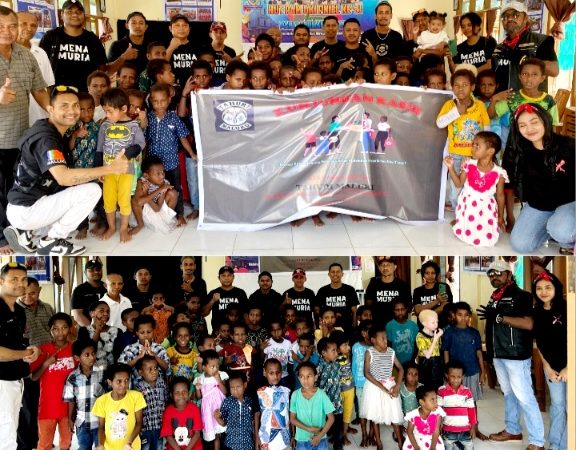 Sambut Hari Raya Paskah, Rumpun Keluarga Besar Ini Berbagi Kasih ke Panti Asuhan Santa Susana