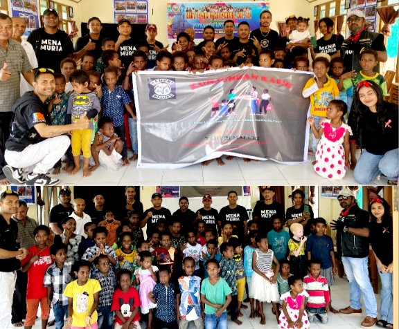 Sambut Hari Raya Paskah, Rumpun Keluarga Besar Ini Berbagi Kasih ke Panti Asuhan Santa Susana