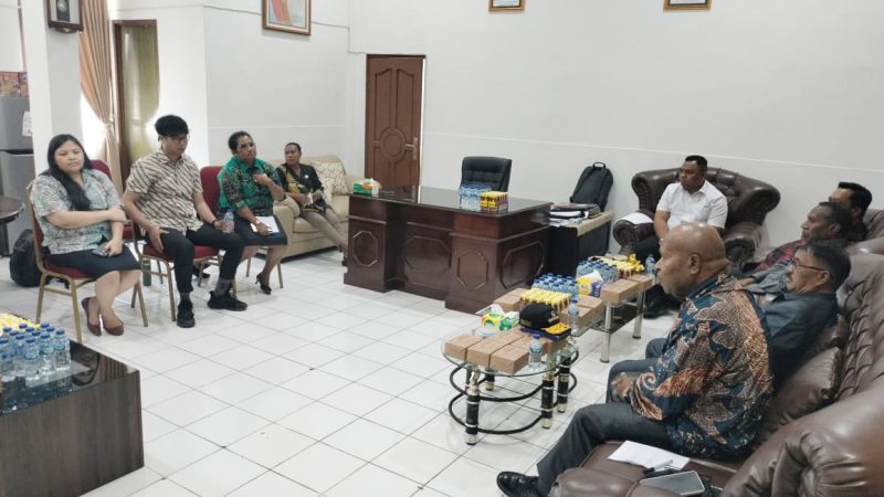 Kunjungan Komisi I DPRK Mimika ke BKPSDM, Utamakan Penerimaan CPNS dari Amungme-Kamoro