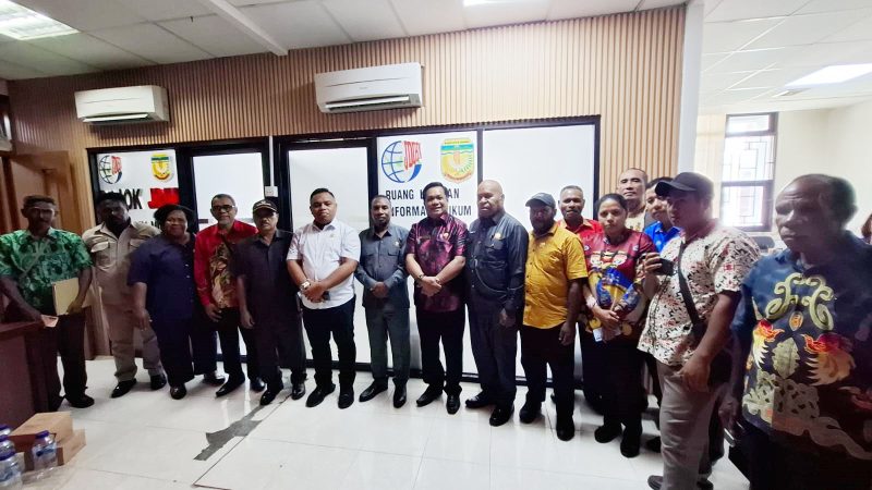 Kunjungi Bagian Hukum, Komisi I DPRK Mimika Tekankan Perbanyak Sosialisasi Perda