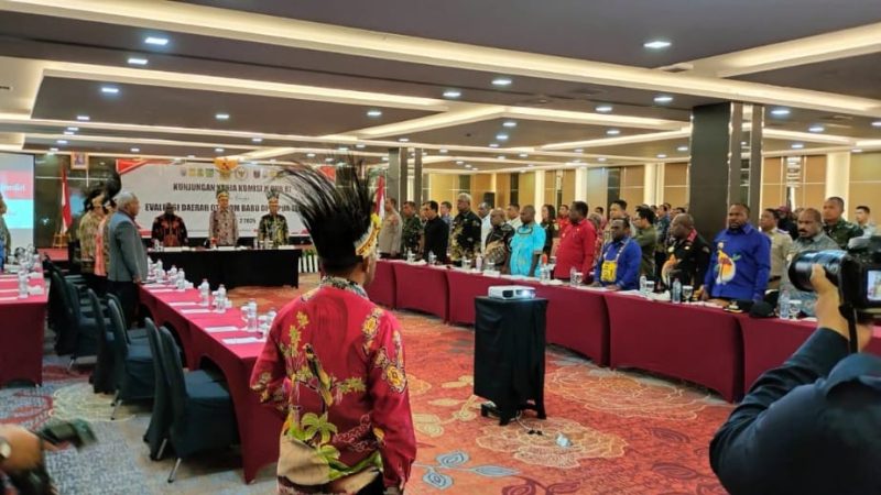 Evaluasi DOB di Papua Tengah, Komisi II DPR RI dan Ditjen OTDA Temui Gubernur dan Bupati