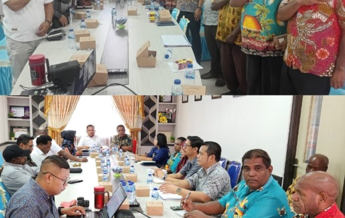 Lakukan Pengawasan, Komisi III DPRK Mimika Sambangi Dinas Kesehatan