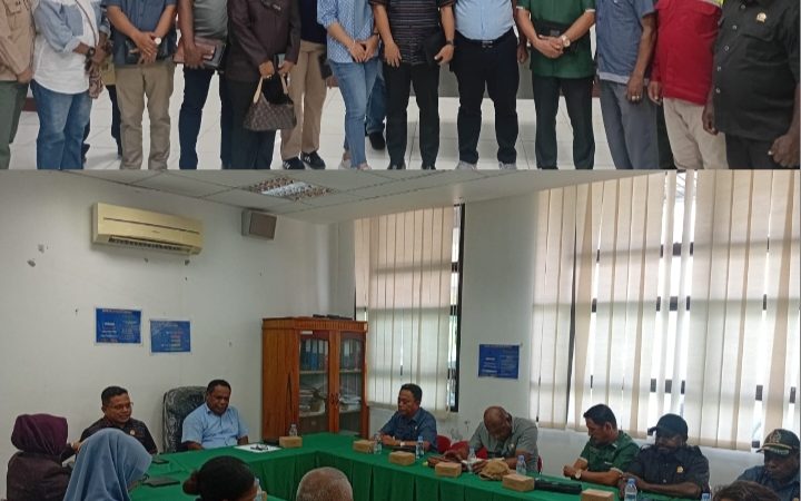 Temui Disnakertrans pada Pengawasan, Komisi III DPRK Mimika Soroti Tiga Hal Ini