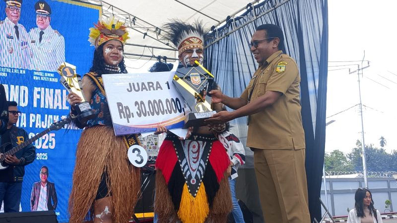 Tampil Memukau, SMAN 1 Timika Jadi Duta Pajak Daerah 2025