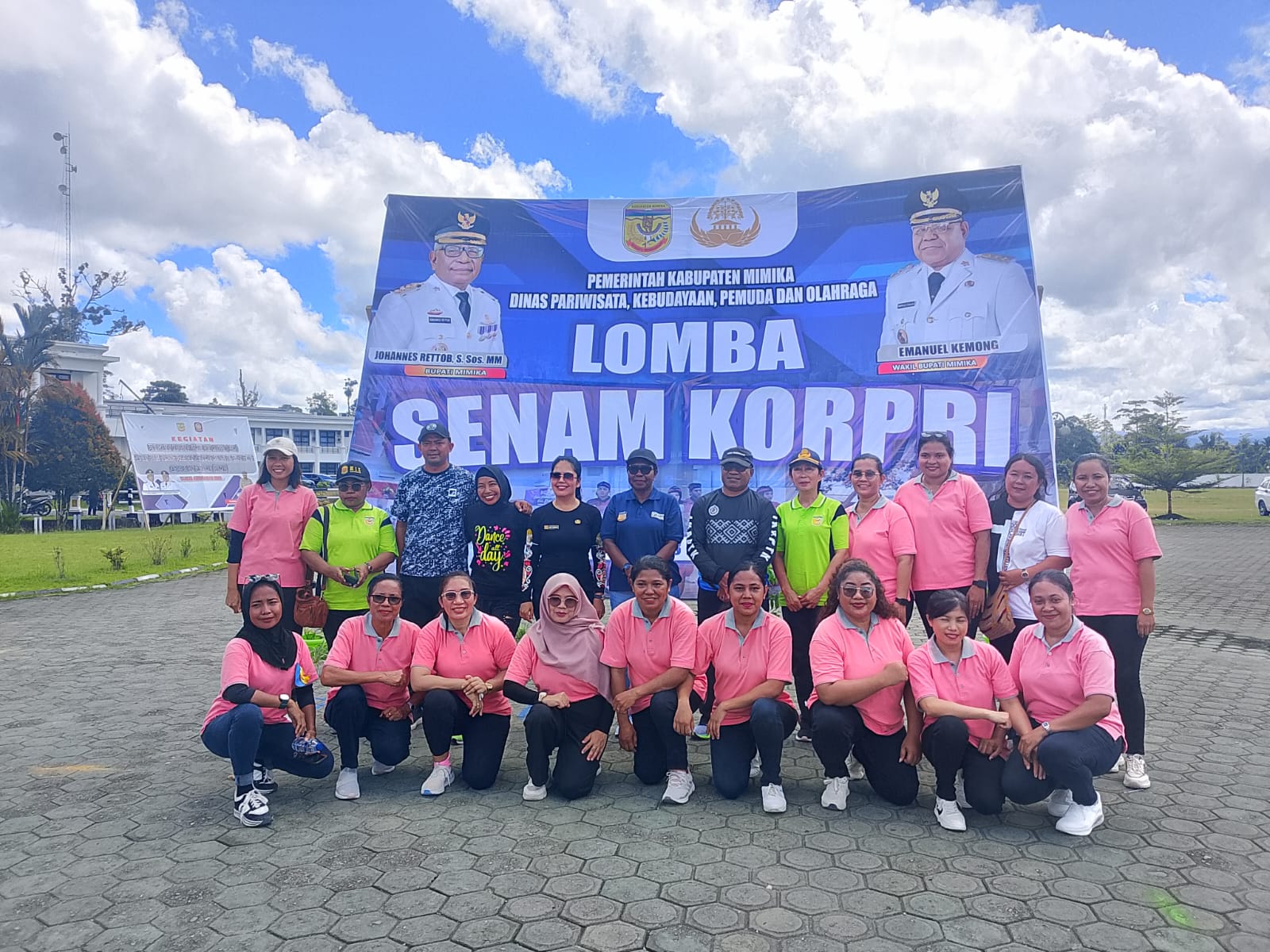 Songsong HUT KORPRI ke-54, Disparbudpora Mimika Gelar Perlombaan 