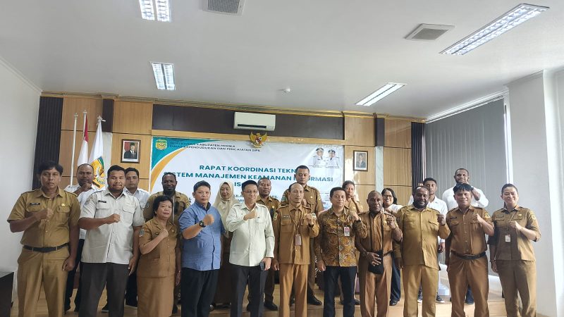 Permudah Layanan Publik, Disdukcapil Gelar Rapat Koordinasi ISO 27002