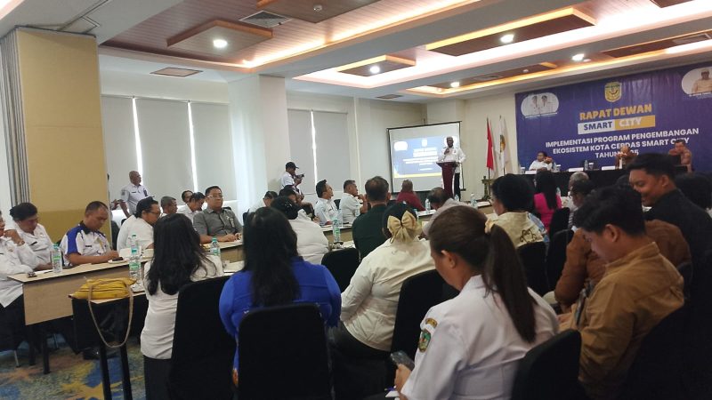 Dukung Pembangunan Ekosistem Kota Cerdas, Pemkab Mimika Gelar Rapat Dewan Smart City