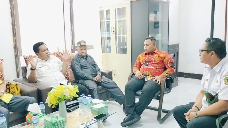 Komisi I DPRK Mimika dan Bagian TAPEM Bahas Hal Krusial Terkait Tapal Batas