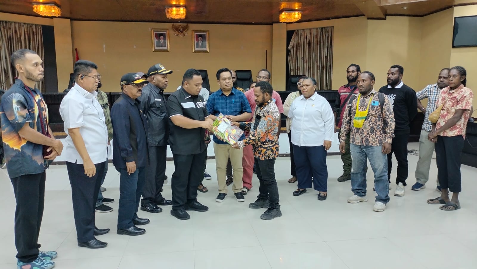 RDP Dengan Komisi I DPRK Mimika, Aliansi Pemuda Amungsa Minta Kuota Khusus Dibuka Kembali