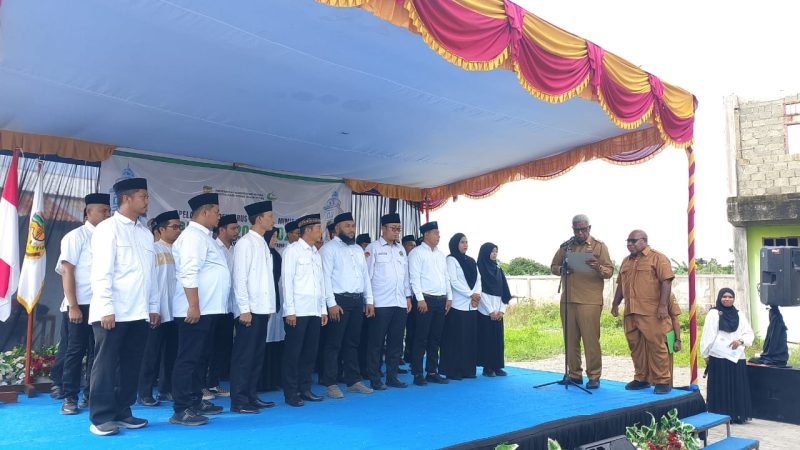 H. Joko Prianto Dilantik Jadi Ketua PHBI Mimika