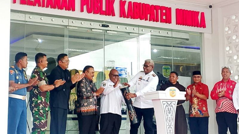 Resmikan MPP Mimika, Bupati: Target Pelayanan 15 Menit Kelar