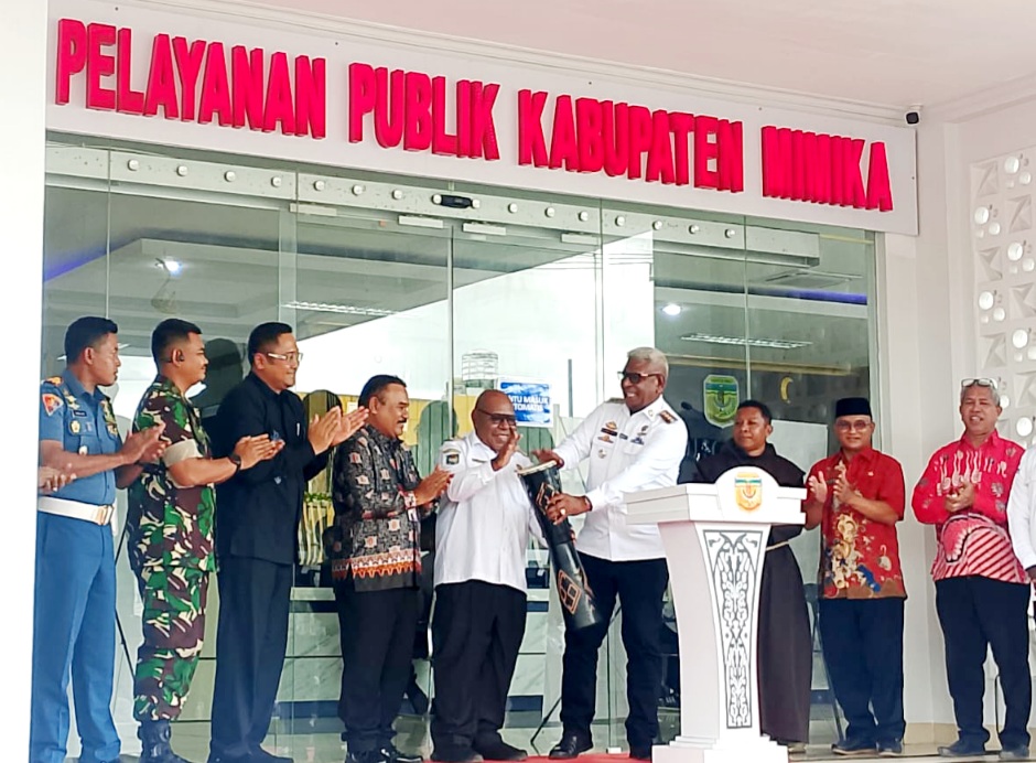 Resmikan MPP Mimika, Bupati: Target Pelayanan 15 Menit Kelar