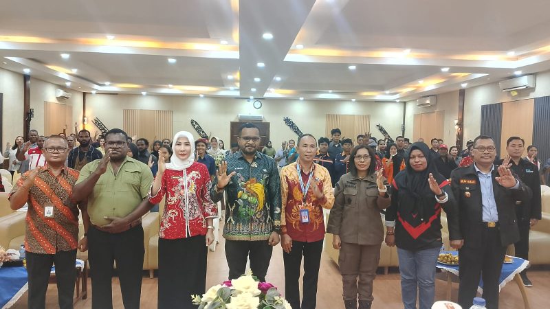 Gencarkan Pengetahuan dan Pemahaman Tentang Narkoba, Badan Kesbangpol Mimika Sosialisasikan P4GN