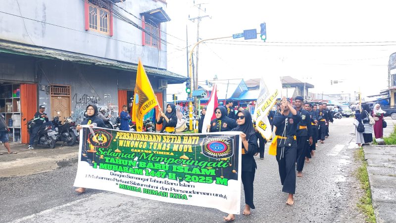 Ribuan Umat Muslim di Timika Ramaikan Pawai Ta’aruf Tahun Baru Islam 
