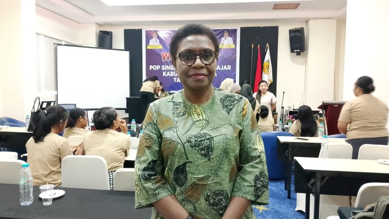 Banyak Pelajar Timika Berbakat di Bidang Tarik Suara, Kadisparbupora: Tinggal Diasah Saja