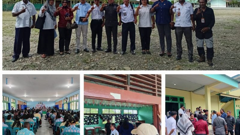 Komisi III DPRK Mimika Lakukan Kunker ke-SMA Negeri 1 Timika, Infrastruktur Jadi Sorotan