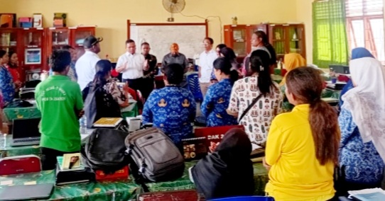 Penertiban Siswa Berkeliaran di Jam Sekolah Jadi Usulan ‘Number One’ pada Kunker Komisi III DPRK Mimika di SMPN 11