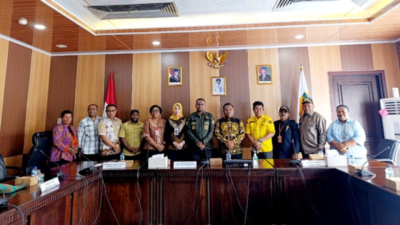 Kunker ke Staf Ahli Bidang Pemerintahan Setda, Komisi I DPRK Mimika Soroti Hal Ini