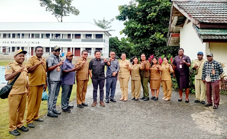 Komisi III DPRK Mimika Tinjau SMAN Negeri 4, Soroti Hal Ini