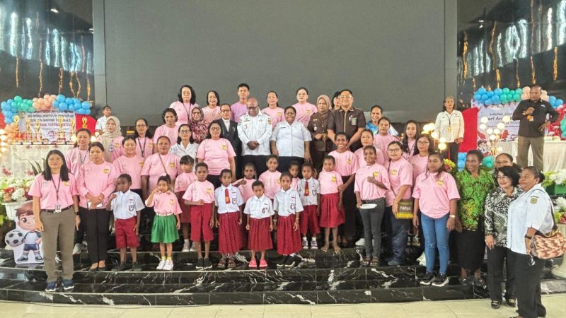 Peringati Hari Anak, Wabup Mimika Ajak Semua Pihak Wujudkan Indonesia Layak Anak 2030