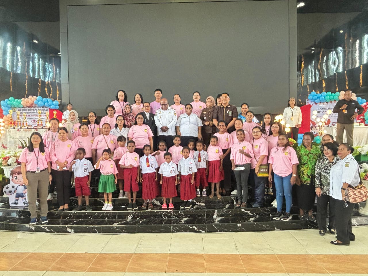 Peringati Hari Anak, Wabup Mimika Ajak Semua Pihak Wujudkan Indonesia Layak Anak 2030