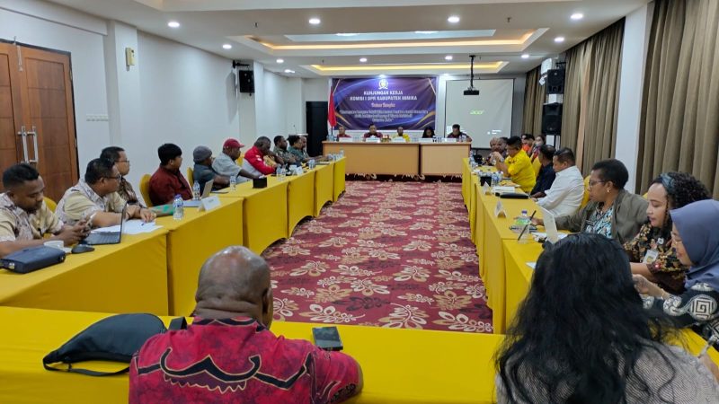 Kunker Komisi I DPRK Mimika Bersama Tim DOB, Menyamakan Persepsi Terkait Pemekaran Daerah Otonomi Baru