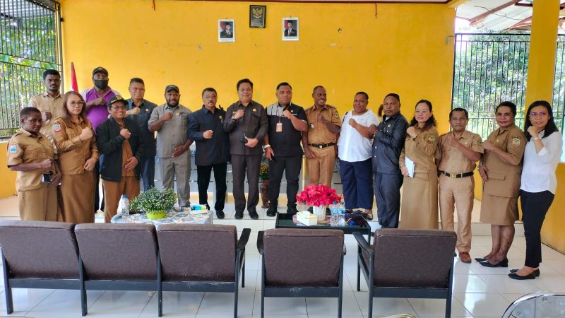 Kunker Komisi I DPRK Mimika ke Distrik Iwaka, Distrik Strategis Minim Perhatian